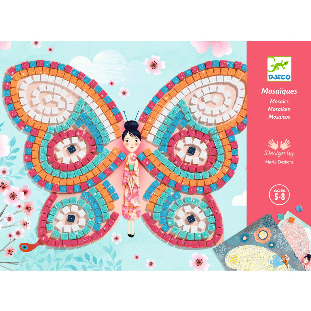 djeco mozaïek vlinders  | DJ08898 | 0