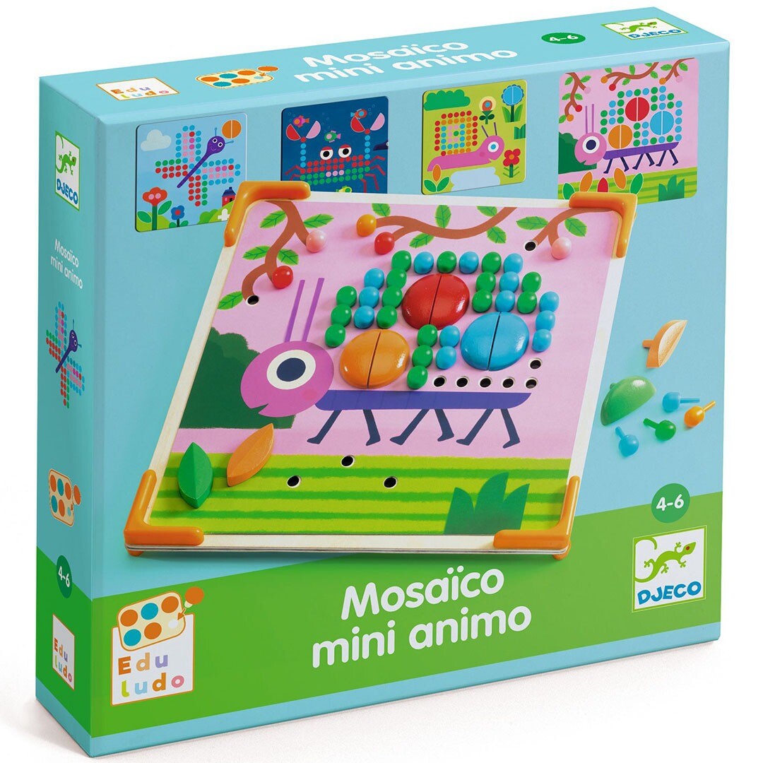 djeco mozaïekpuzzel mini animo | DJ08239 | 0