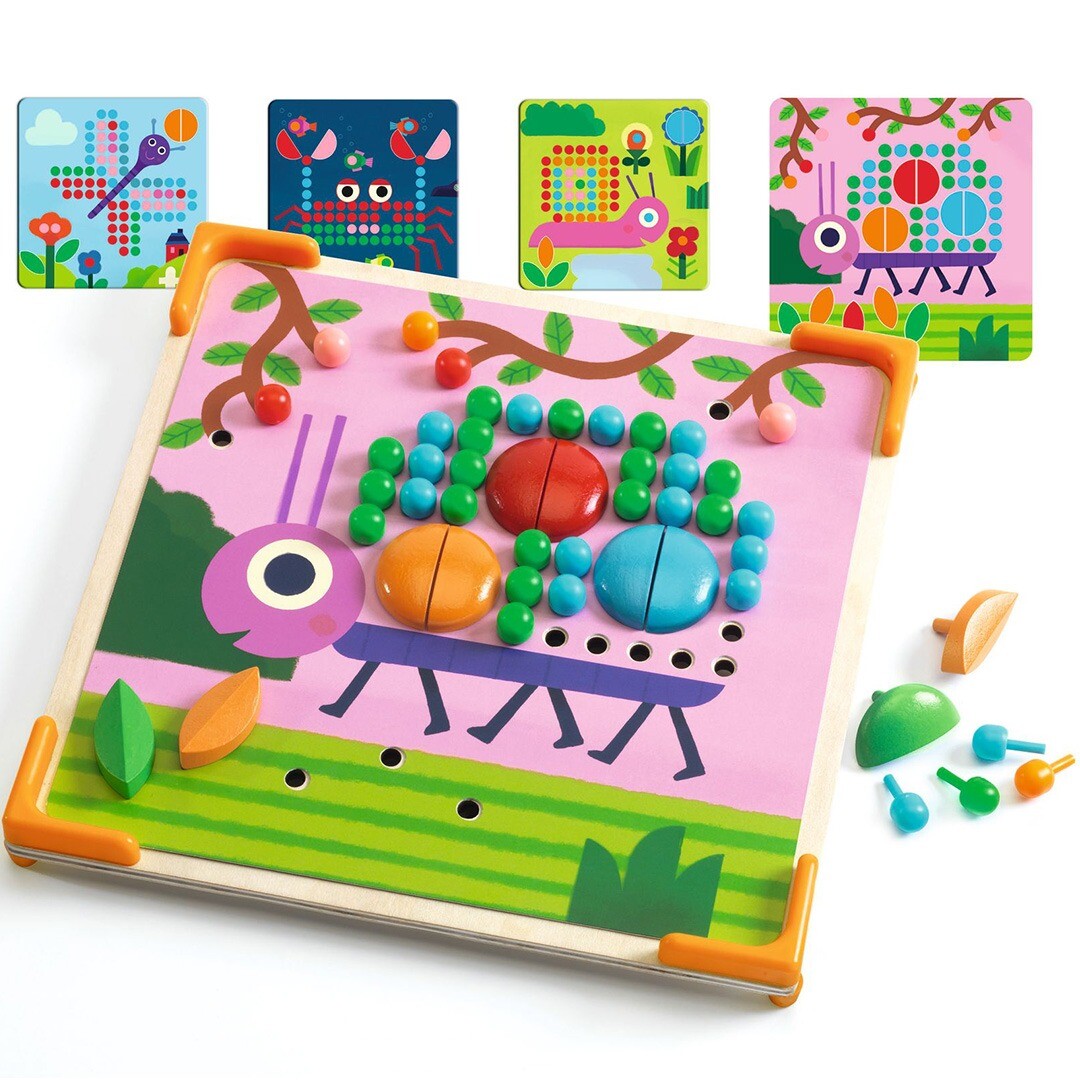 djeco mozaïekpuzzel mini animo | DJ08239 | 4