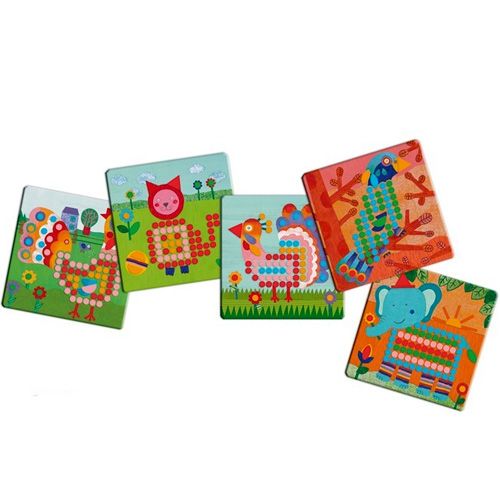 djeco mozaïekpuzzels dieren | DJ08137 | 3