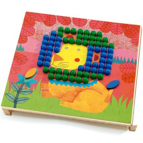 djeco mozaïekpuzzels dieren | DJ08137 | 4