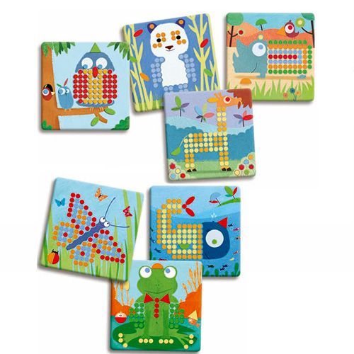 djeco mozaïekpuzzels rigolo | DJ08136 | 1