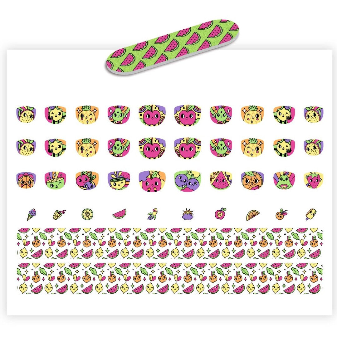 djeco nagelstickers fruit | DJ09240 | 1
