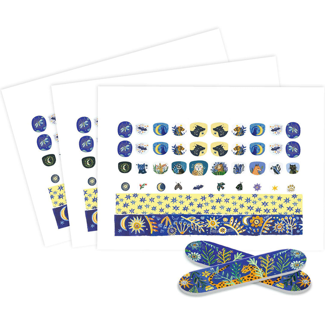 djeco nagelstickers moonlight reflections | DJ09253 | 1