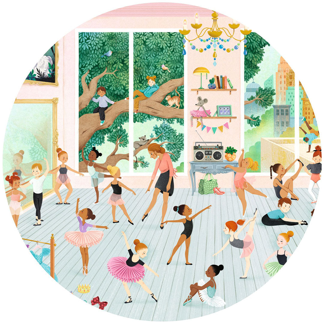 djeco observatiepuzzel de dansschool - 100st | DJ07514 | 2