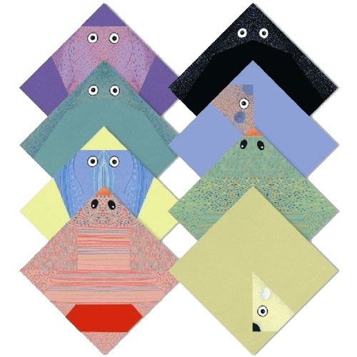djeco origami pooldieren | DJ08777 | 3