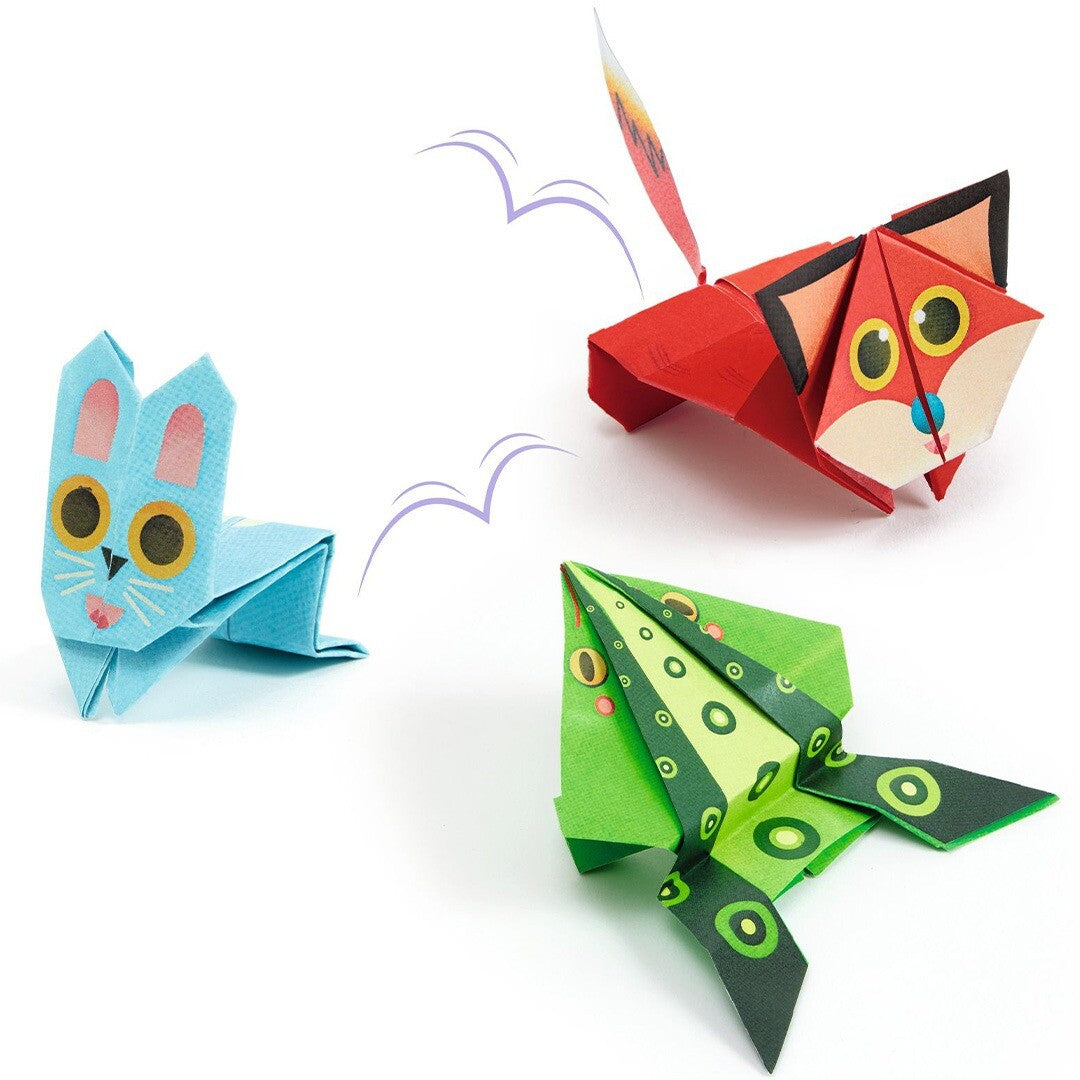 djeco origami - springende dieren | DJ08702 | 1
