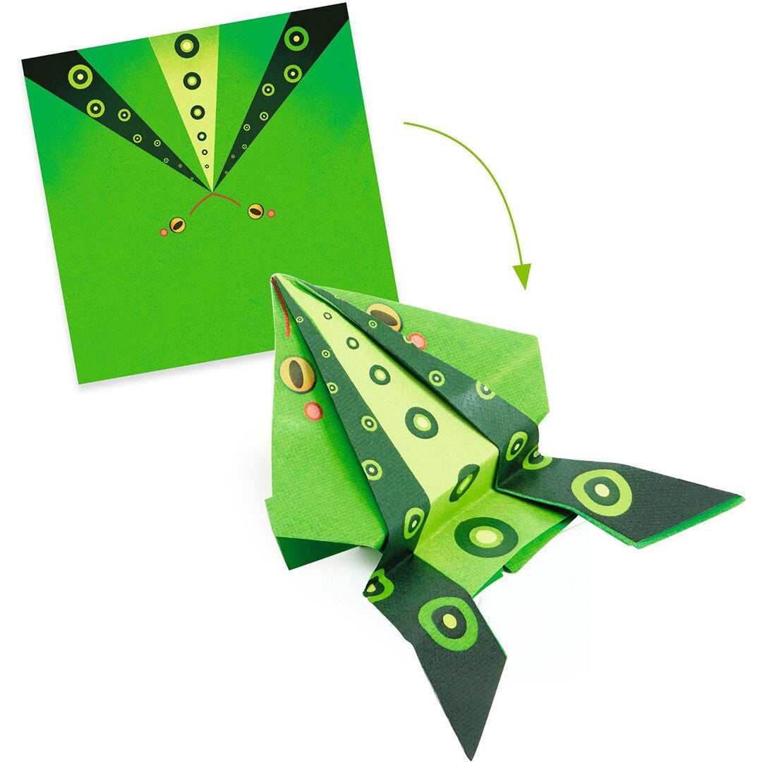 djeco origami - springende dieren | DJ08702 | 2
