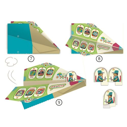 djeco origami vliegtuigen | DJ08760 | 2