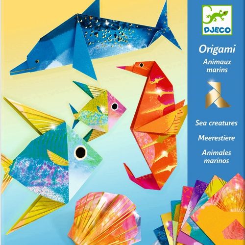 djeco origami zeedieren | DJ08755 | 0