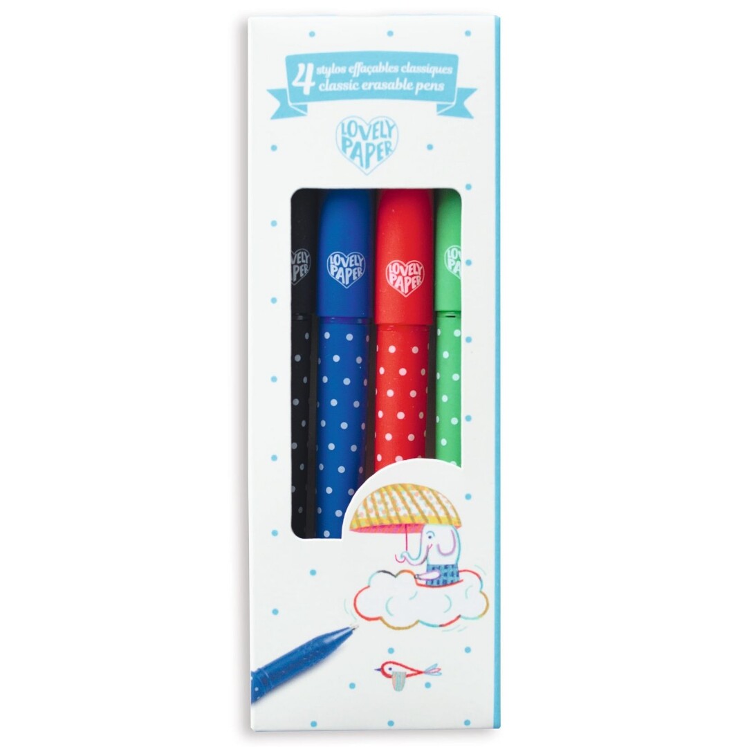 djeco pennen uitwisbare inkt - 4st | DD03793 | 1