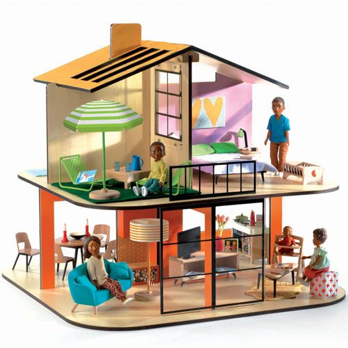 djeco poppenhuis master bedroom | DJ07825 | 1