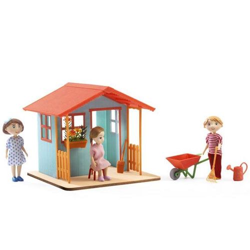 djeco poppenhuis tuinhuisje | DJ07835 | 0