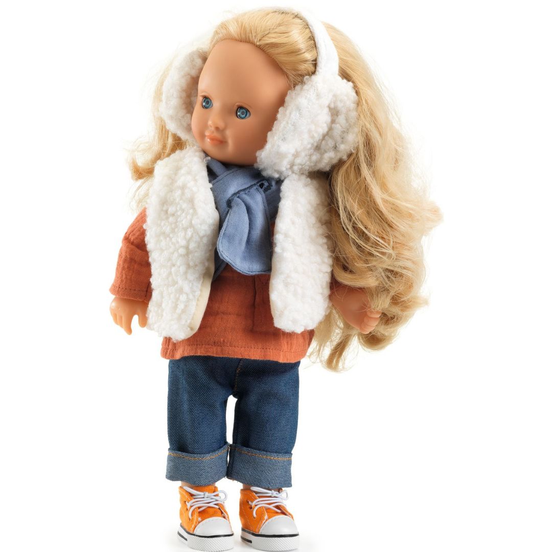 djeco poppenkledingset pomea lovely - moumoute - 32 cm | DJ07774 | 1