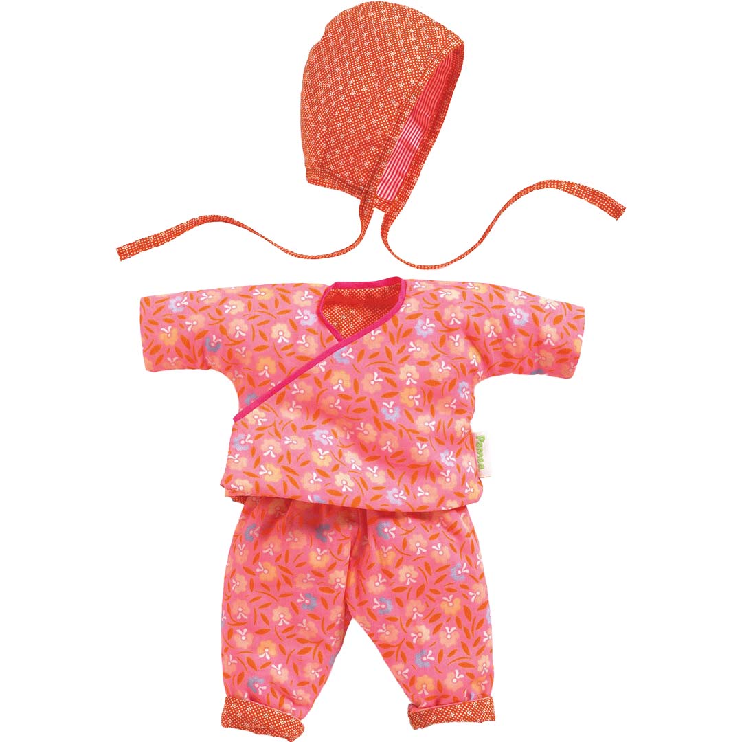 djeco poppenkledingset pomea - petit pan - petunia - 32 cm | DJ07752 | 0