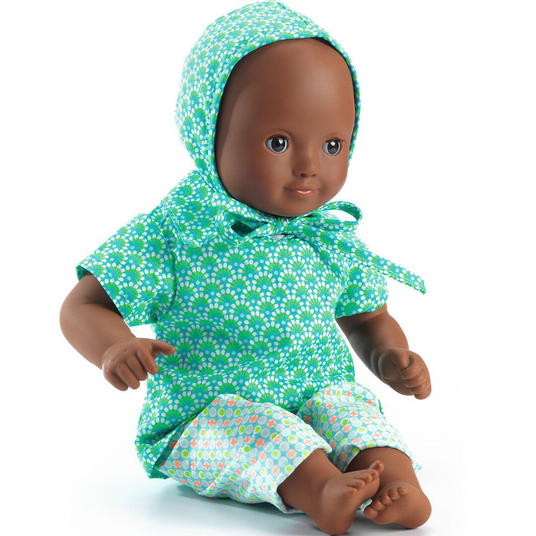 djeco poppenkledingset pomea - petit pan zazen - 32 cm | DJ07755 | 1