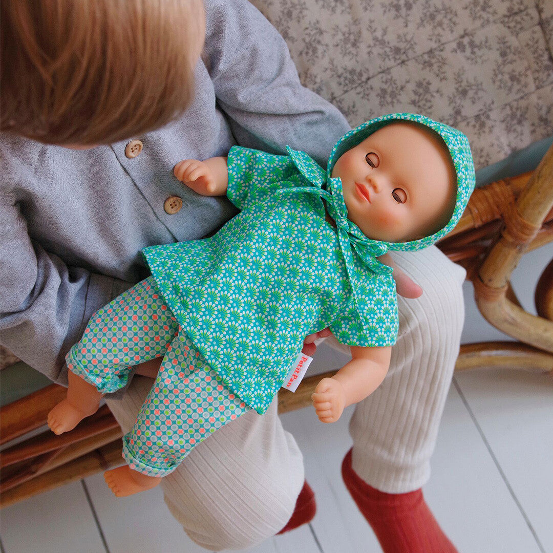 djeco poppenkledingset pomea - petit pan zazen - 32 cm | DJ07755 | 2