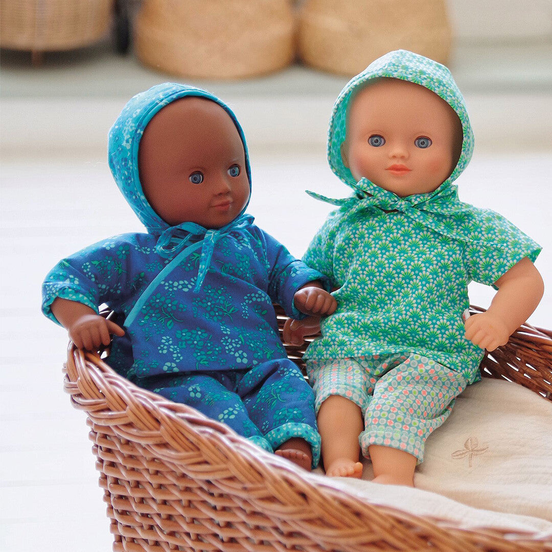 djeco poppenkledingset pomea - petit pan zazen - 32 cm | DJ07755 | 3