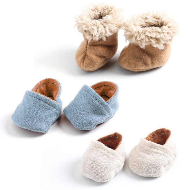 djeco poppenschoenen pomea - 3st - 32 cm | DJ07899 | 0