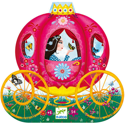 djeco puzzel de koets van elise (54st) | DJ07254 | 1