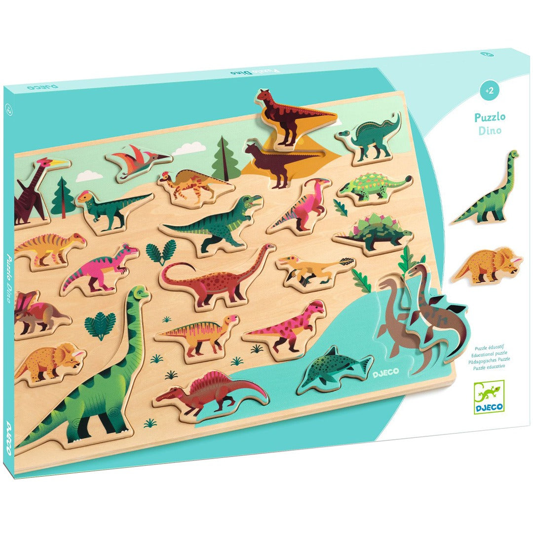 djeco puzzel dino - 22st | DJ01832 | 3