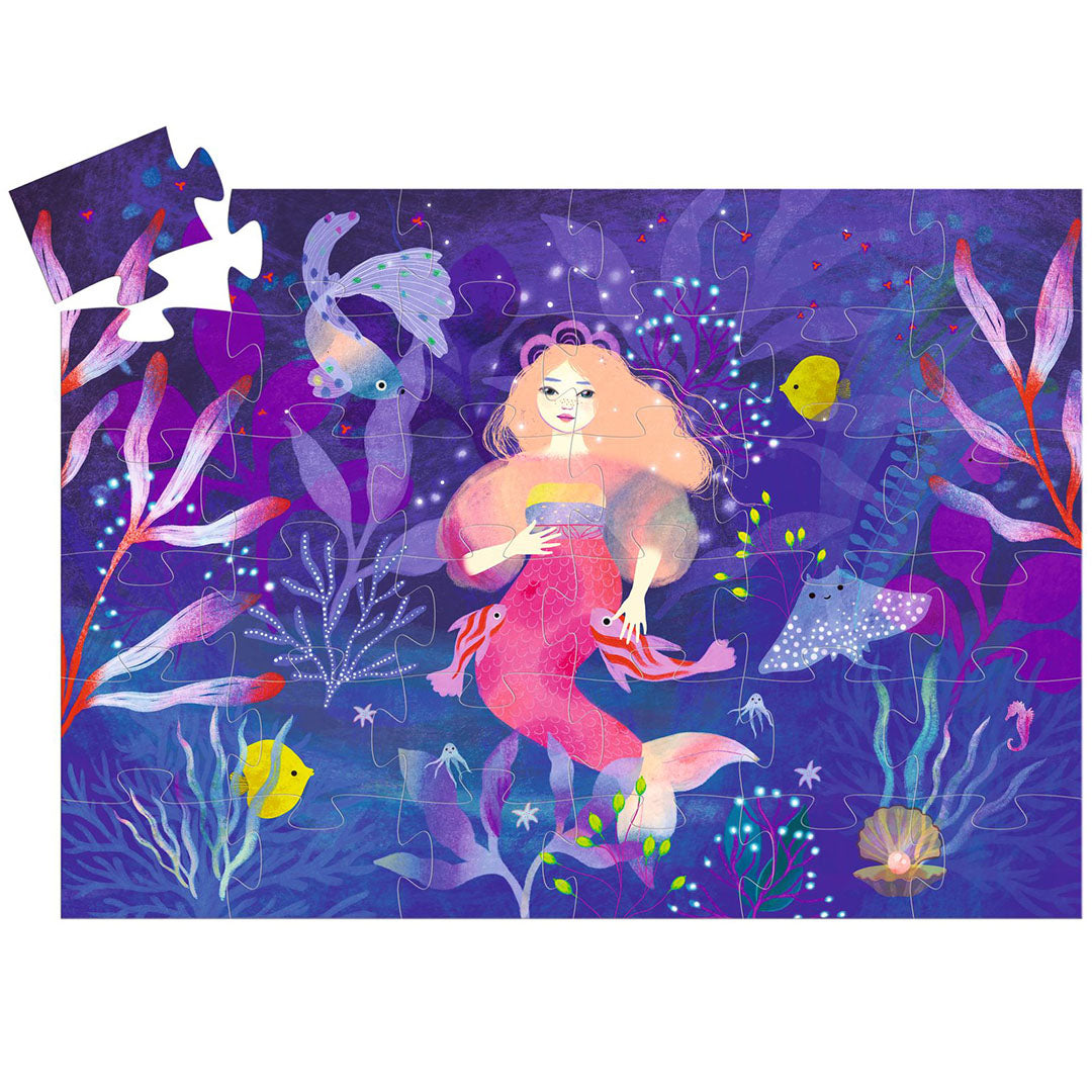 djeco puzzel ella the mermaid - 36st | DJ07303 | 0