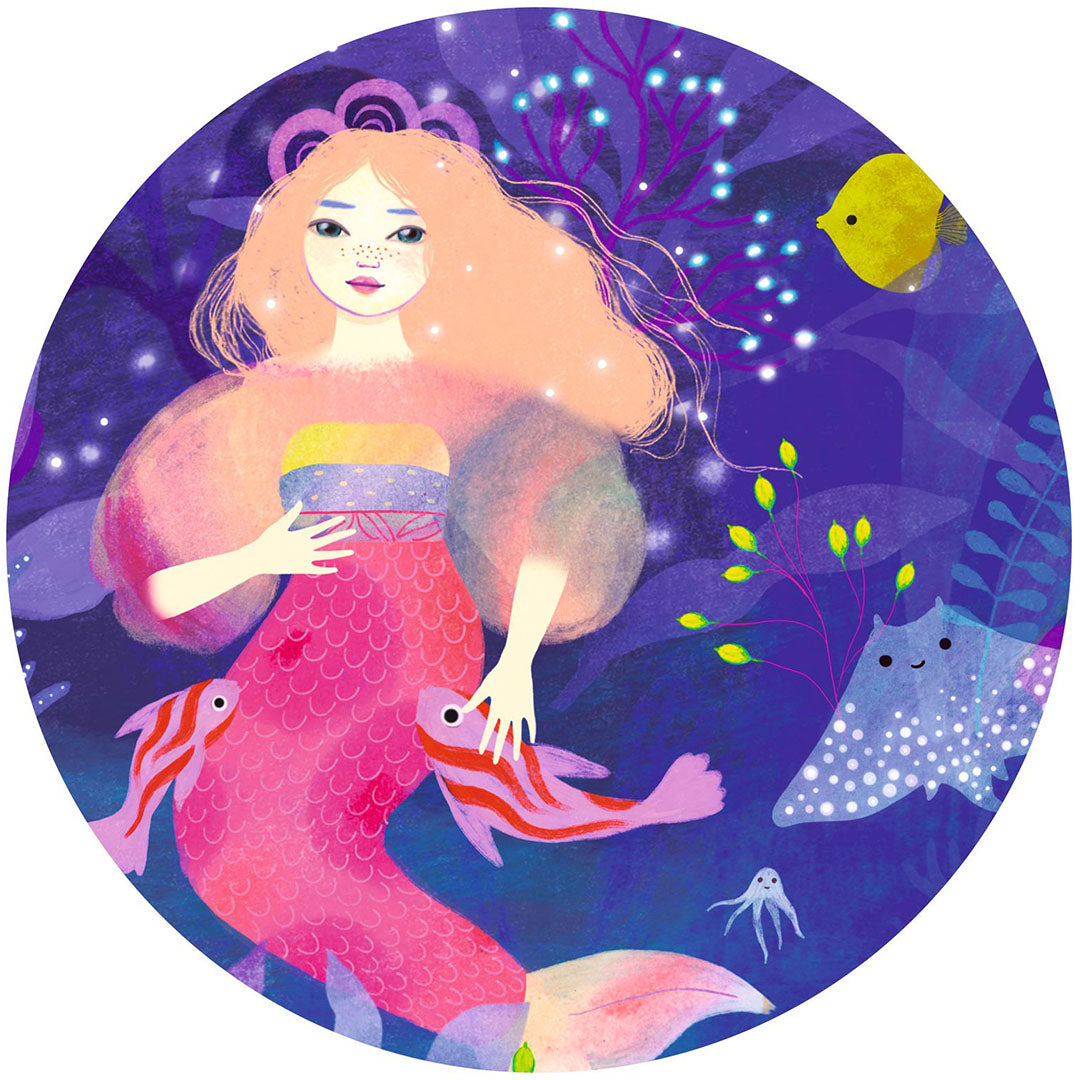 djeco puzzel ella the mermaid - 36st | DJ07303 | 3
