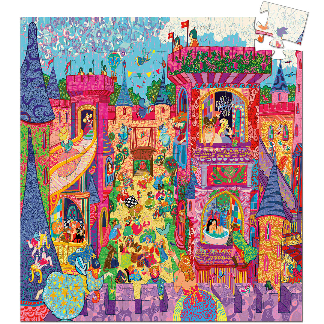 djeco puzzel het feeënkasteel (54st) | DJ07246 | 1