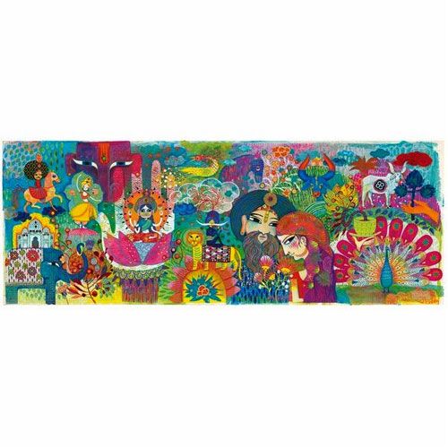 djeco puzzel het magische india (1000st)  | DJ07649 | 0