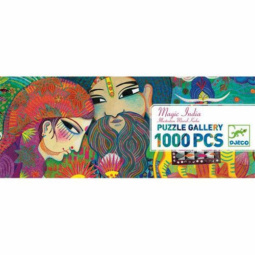djeco puzzel het magische india (1000st)  | DJ07649 | 1