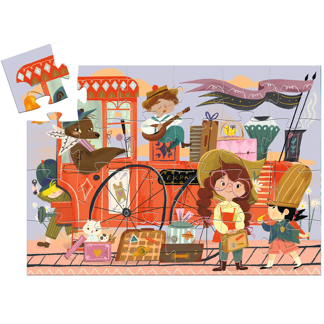 djeco puzzel mia's journey - 36st | DJ07305 | 0