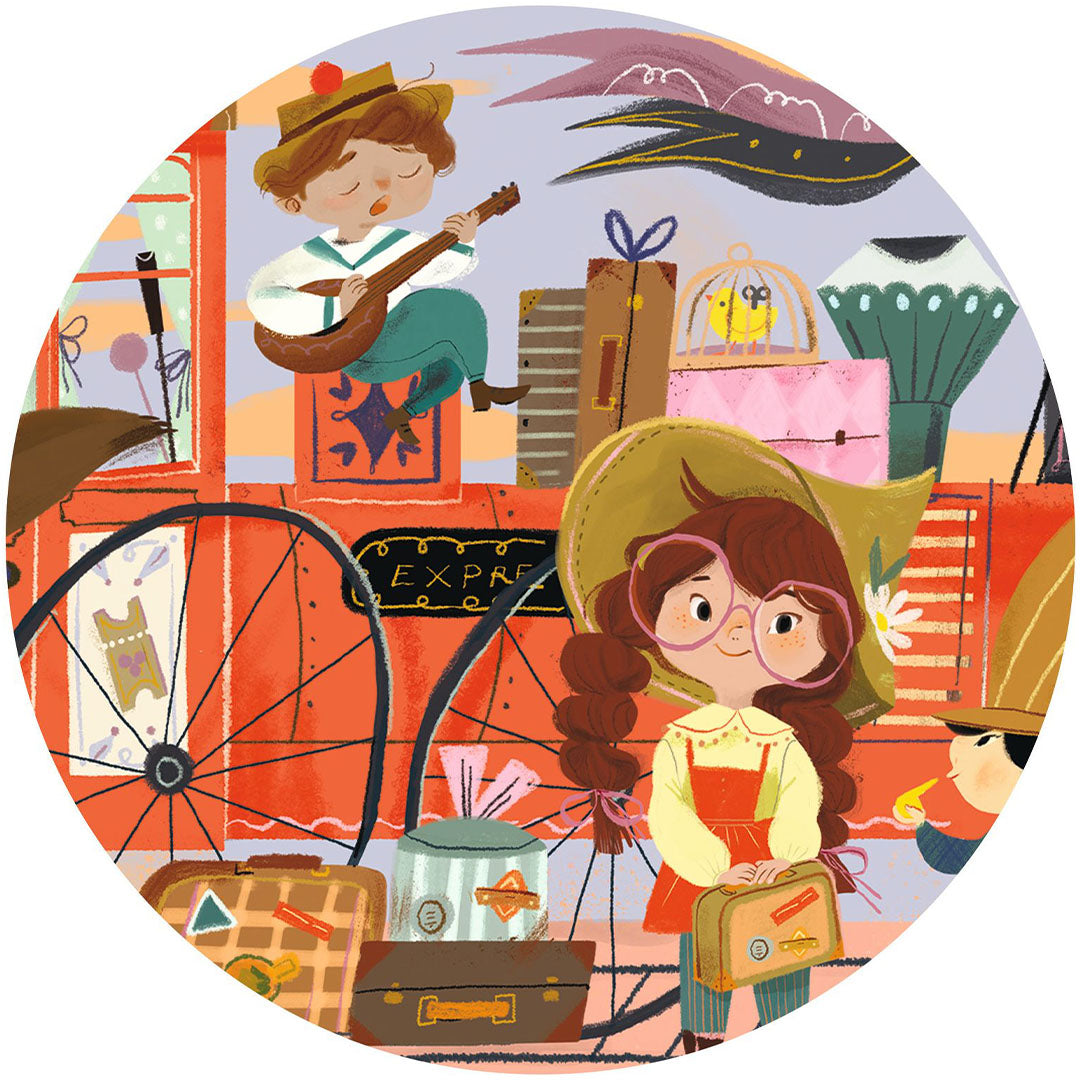 djeco puzzel mia's journey - 36st | DJ07305 | 1