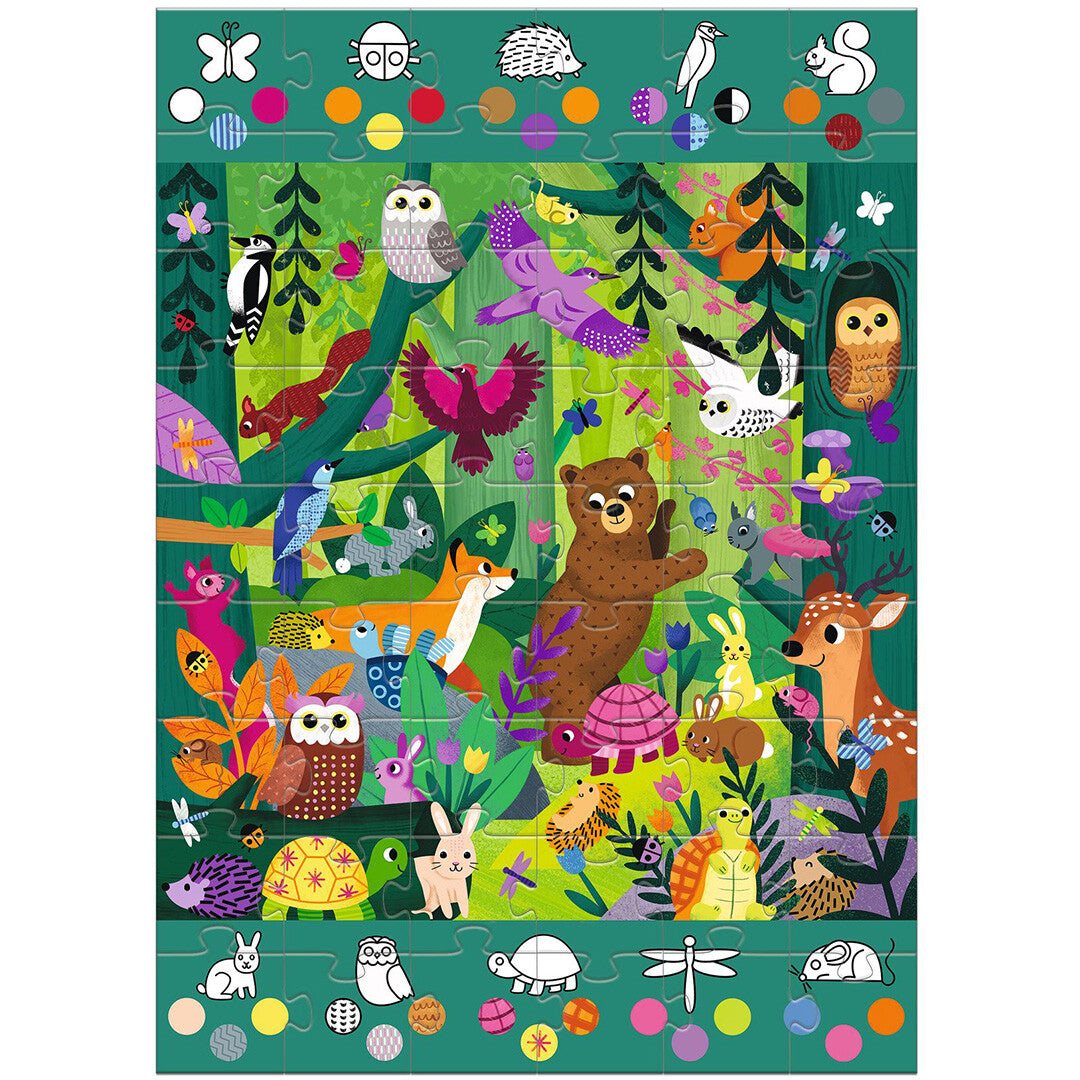djeco puzzel observatie bos - 54st | DJ07149 | 1
