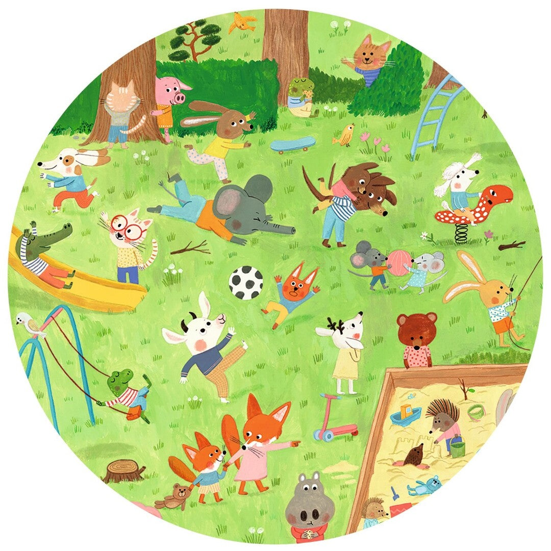 djeco puzzel observation speeltuin - 35st  | DJ07596 | 1