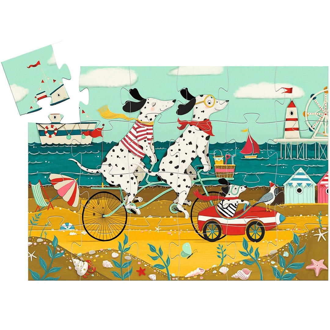 djeco puzzel ollie the dalmatian - 24st | DJ07286 | 0