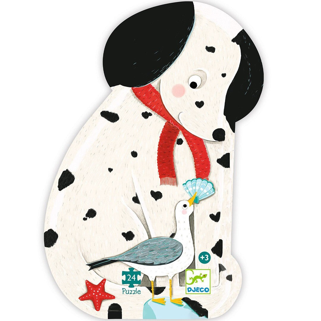 djeco puzzel ollie the dalmatian - 24st | DJ07286 | 3