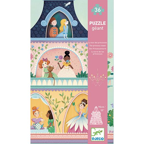 djeco puzzel prinsessentoren - 36st | DJ07130 | 0