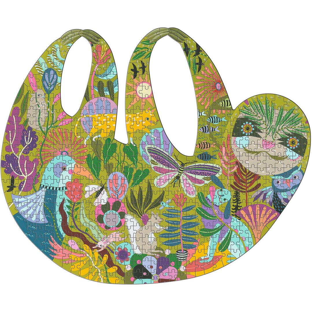 djeco puzzel puzz'art luiaard - 500st | DJ07662 | 0