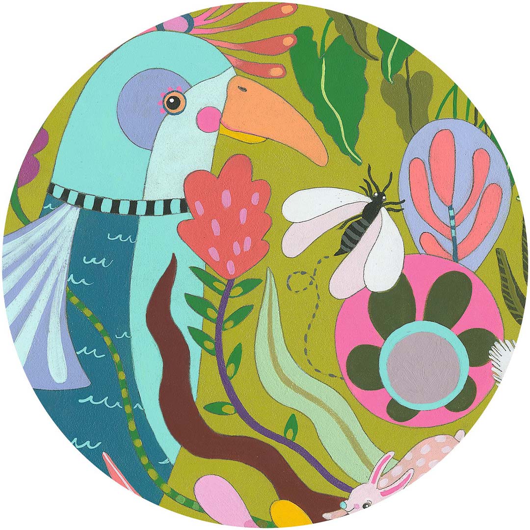 djeco puzzel puzz'art luiaard - 500st | DJ07662 | 1