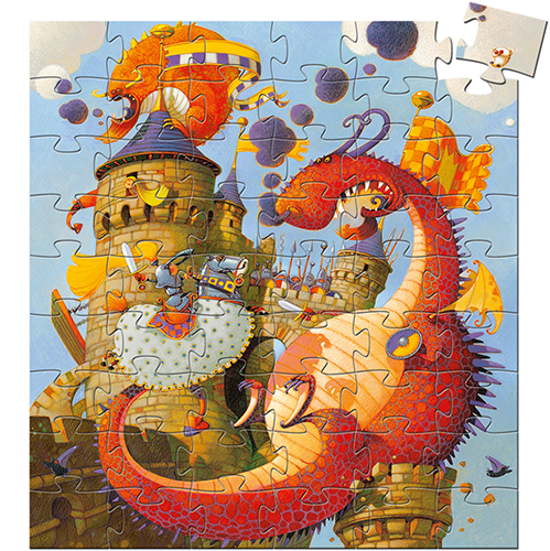 djeco puzzel ridders en draken - 54st | DJ07256 | 0