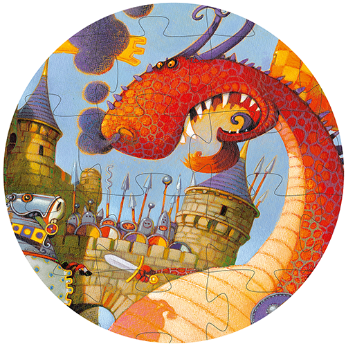 djeco puzzel ridders en draken - 54st | DJ07256 | 2
