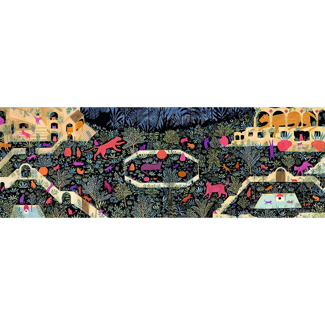 djeco puzzel the kingdom of cats - 500st | DJ07686 | 0