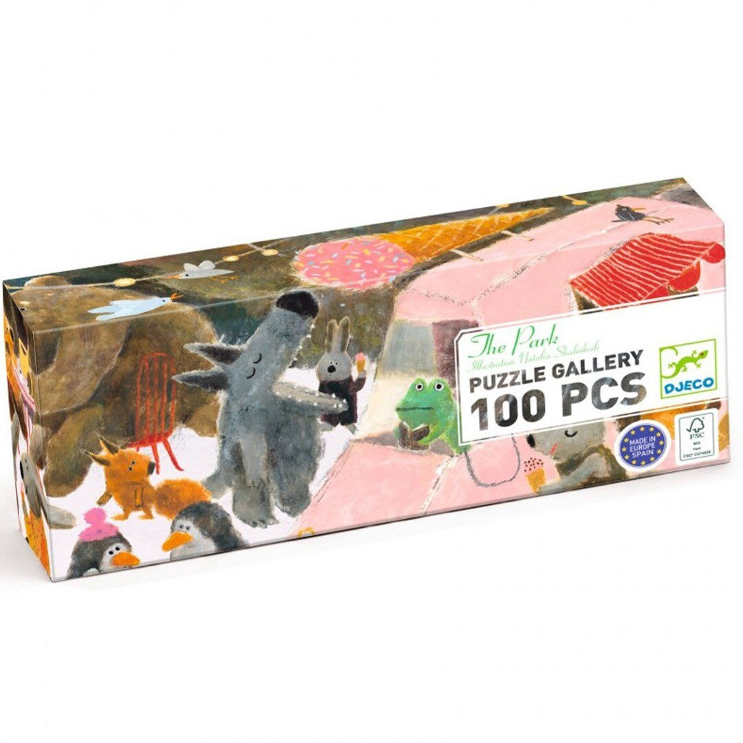 djeco puzzel the park - 100st | DJ07683 | 1