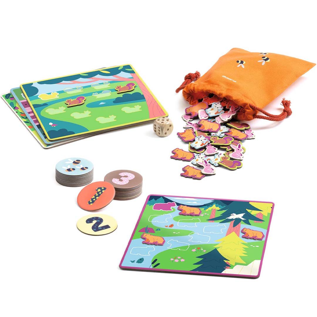 djeco puzzelspel cijfers leren | DJ08265 | 1