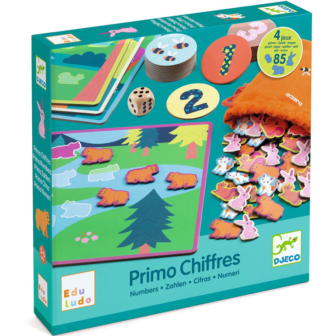 djeco puzzelspel cijfers leren | DJ08265 | 2