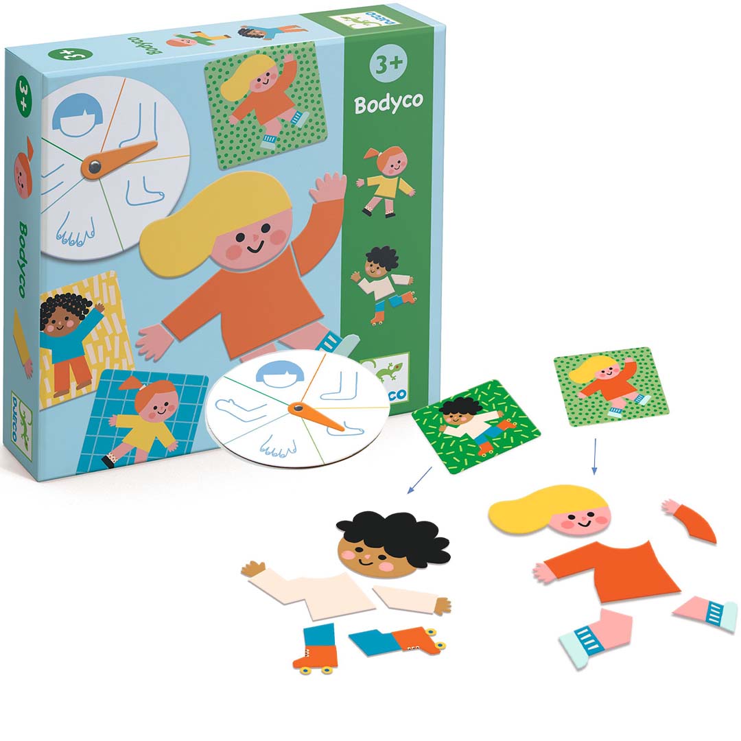 djeco puzzelspel lichaamsdelen leren | DJ08267 | 0