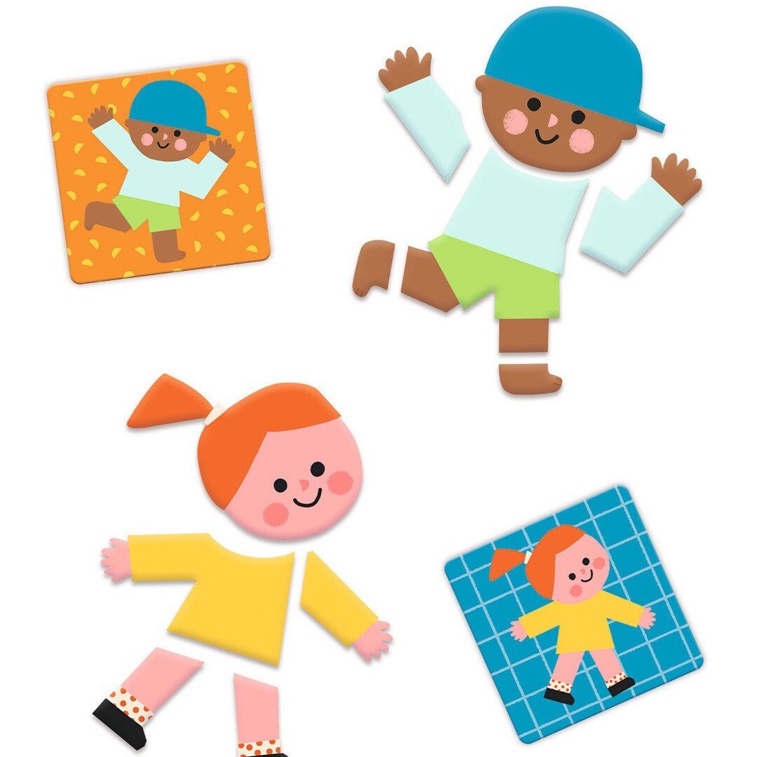 djeco puzzelspel lichaamsdelen leren | DJ08267 | 2
