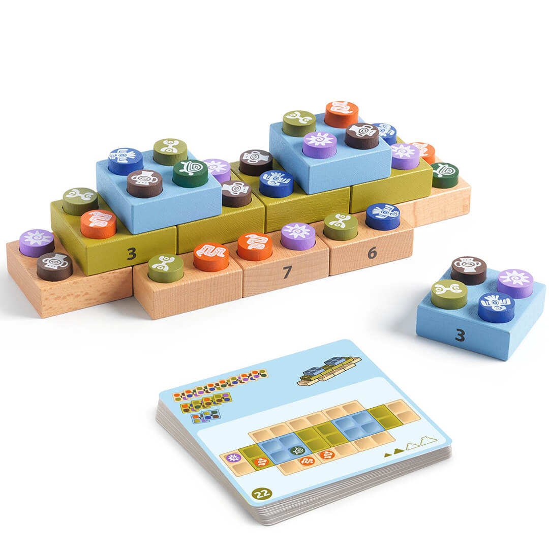 djeco puzzelspel sologic - bloc inca | DJ00818 | 0