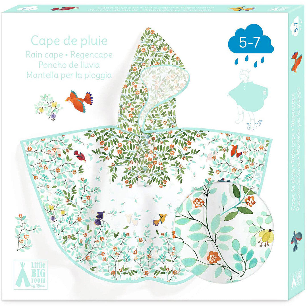 djeco regencape bladeren - 5-7 jaar | DD04681 | 1