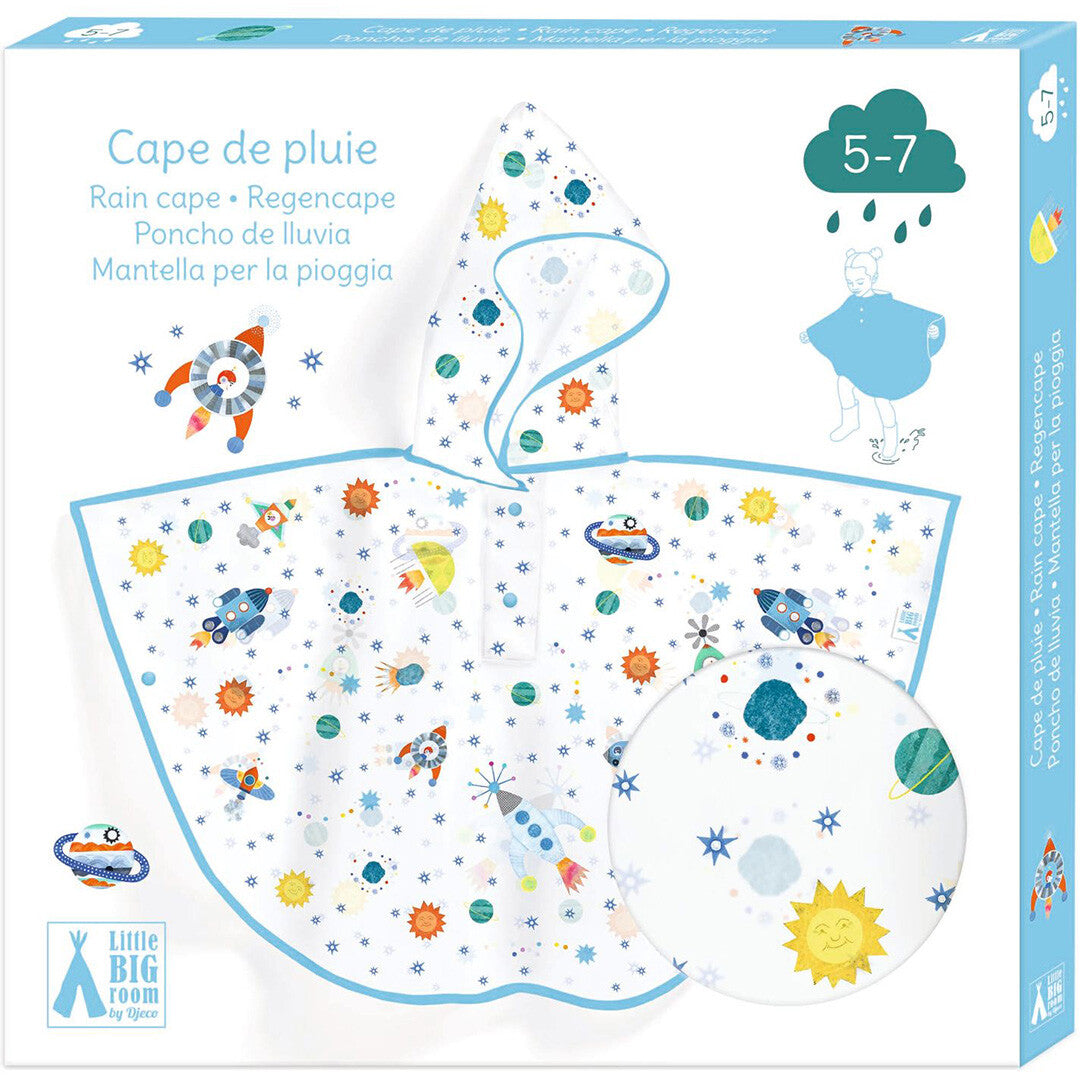 djeco regencape raket - 5-7 jaar | DD04683 | 1